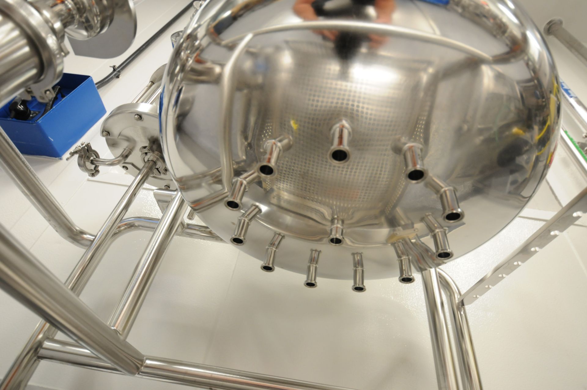 SOMMER & STRASSBURGER (2013) RAUM/CHAMBER STAINLESS STEEL CART MOUNTED PORTABLE REACTOR VESSEL - Image 5 of 6