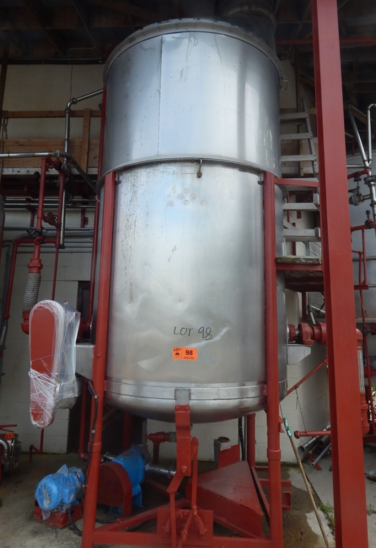 STAINLESS STEEL HOLDING TANK (CI)