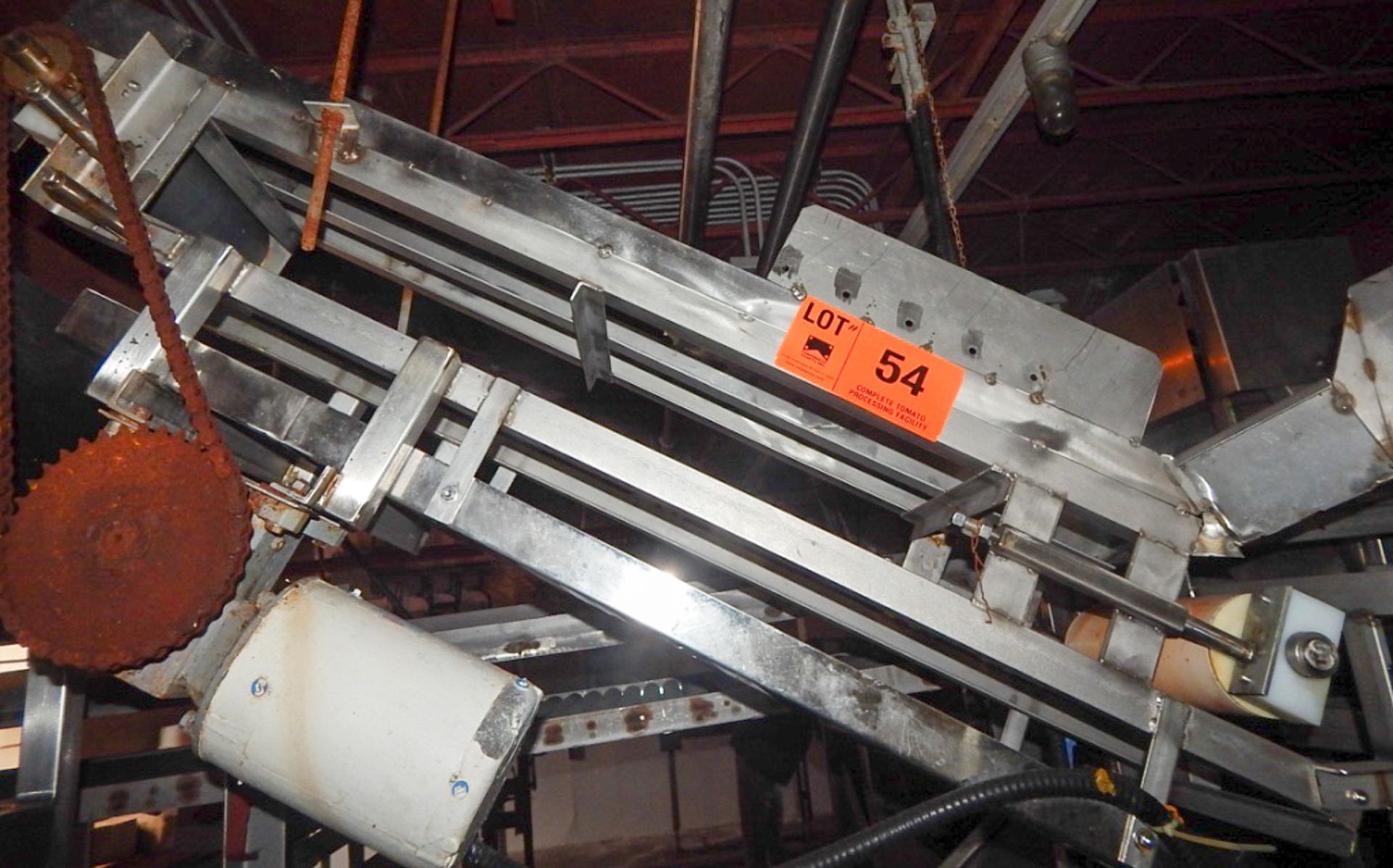 LOT/ STAINLESS STEEL CONVEYOR (CI)