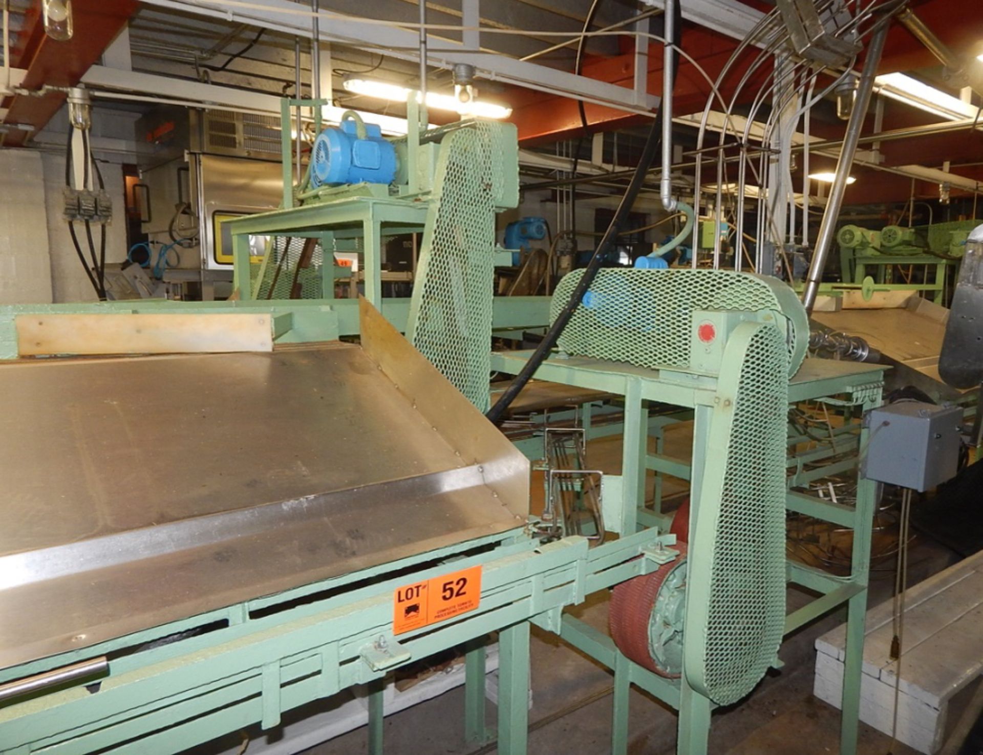 MFG N/A DICED/WHOLE TOMATO SORTER WITH (2) FILLING STATIONS, CAN CONVEYORS S/N: N/A (CI)