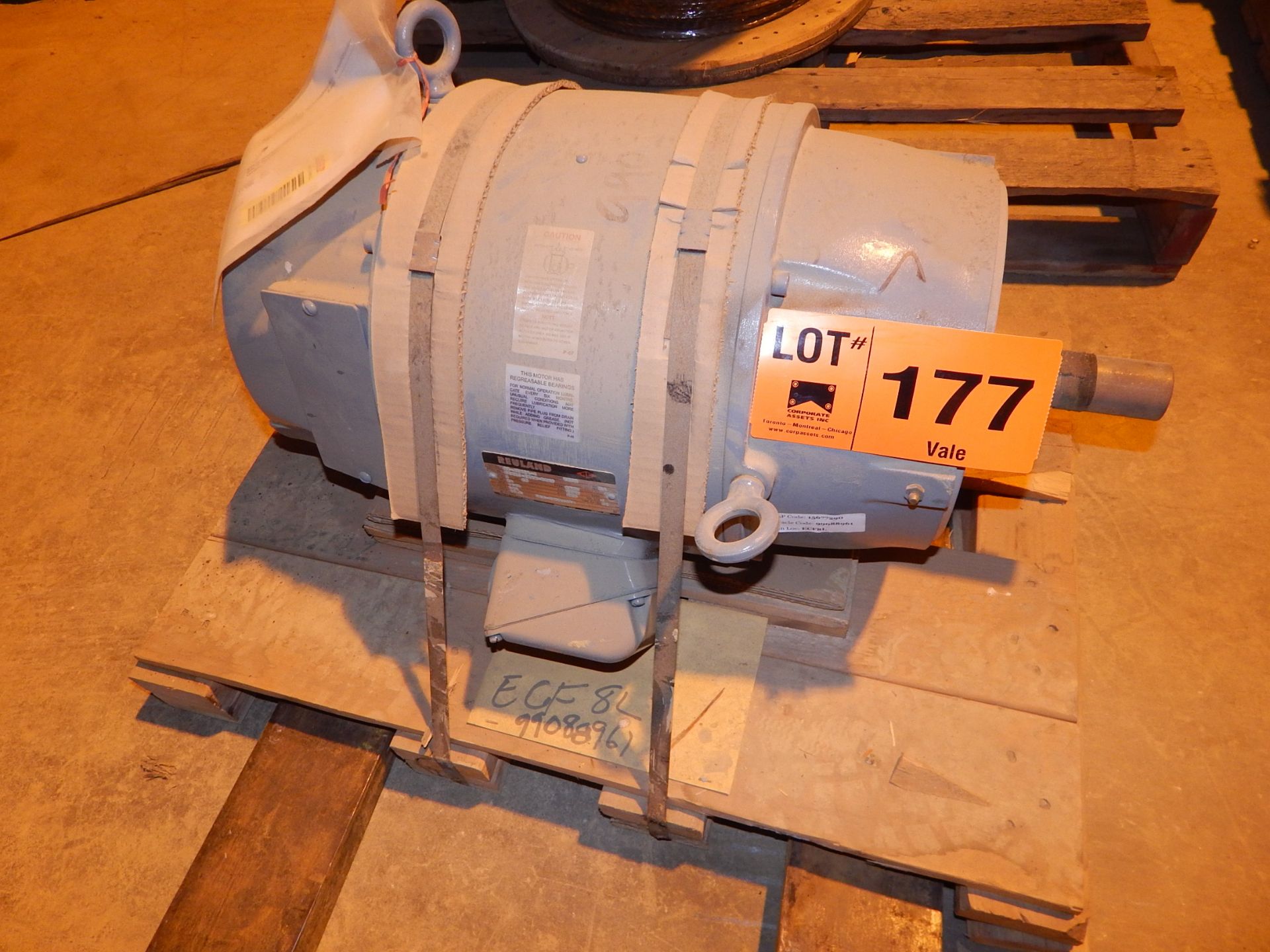 REULAND 20HP/1800RPM/575V/3PH ELECTRIC MOTOR