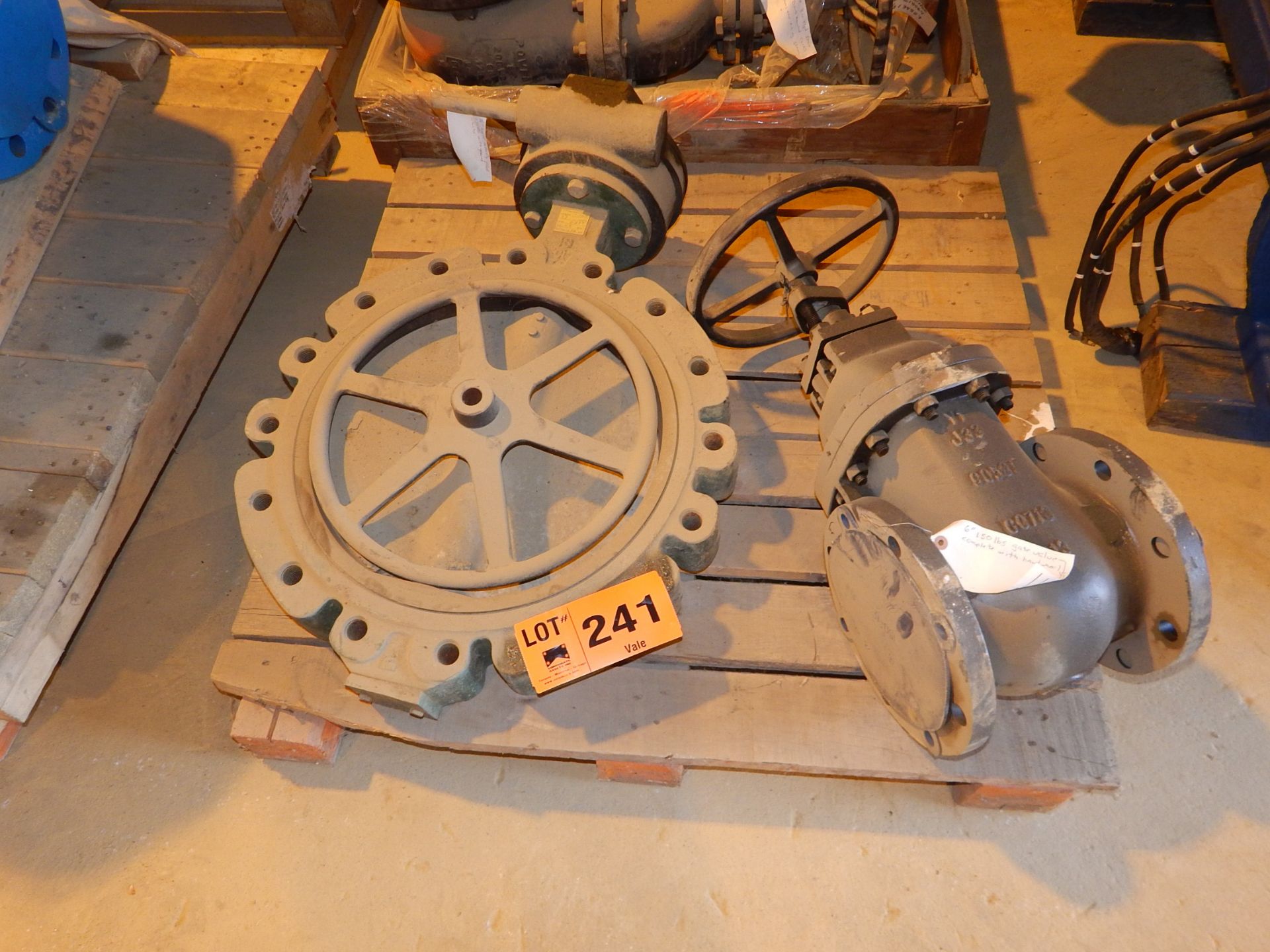 LOT/ 6" AND 18" VALVE (LOCATED AT STOBIE MINE)