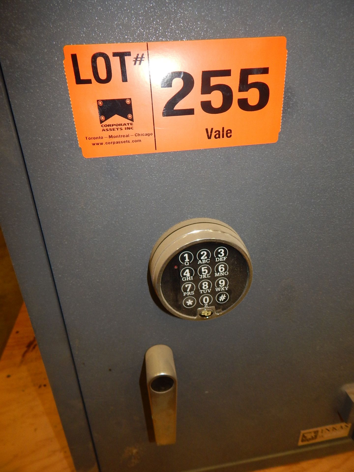 INKAS DIGITAL SAFE S/N: 44892 (LOCATED AT CMD WAREHOUSE) - Image 3 of 3