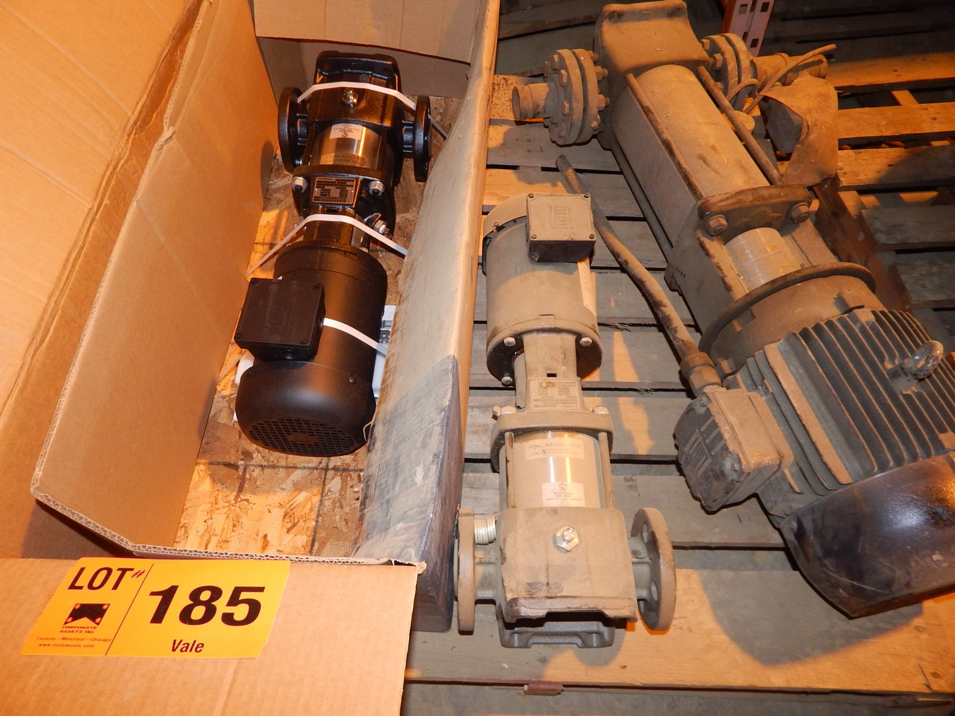 LOT/ JET FLUID PUMPS (LOCATED AT STOBIE MINE)