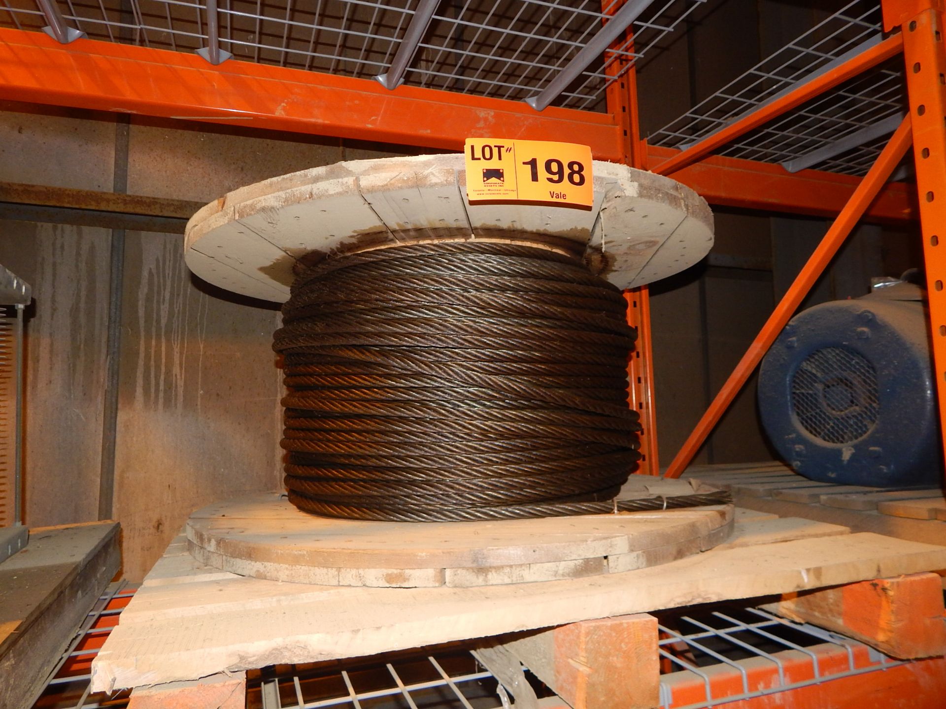 3/4" STEEL CABLE (LOCATED AT STOBIE MINE)