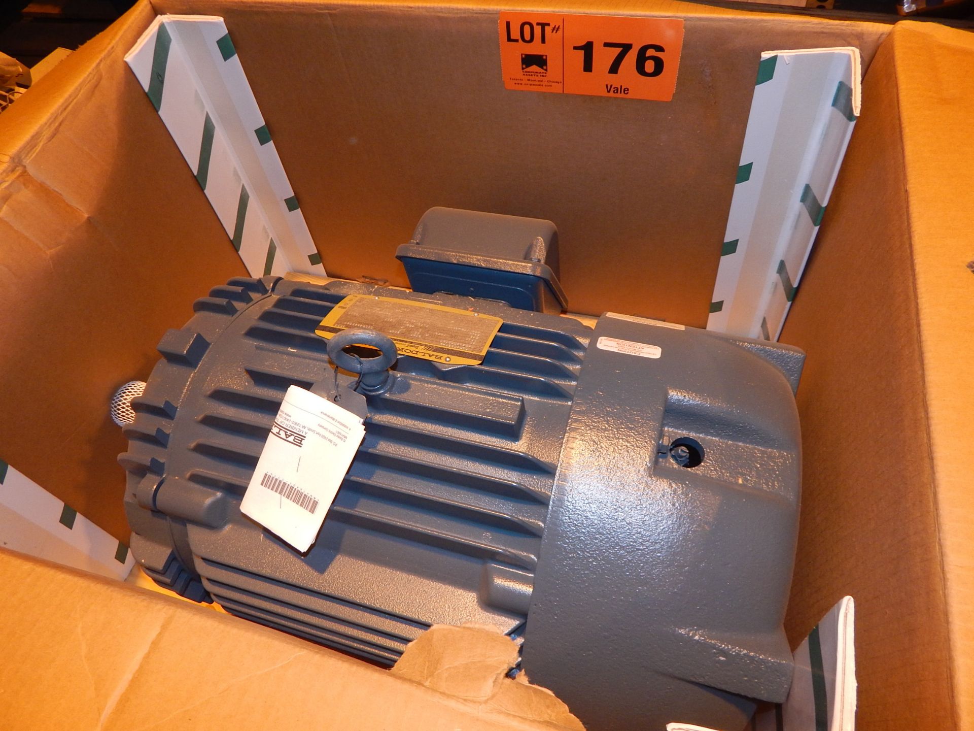 BALDOR 20HP/1180RPM/575V/3PH ELECTRIC MOTOR (LOCATED AT STOBIE MINE)