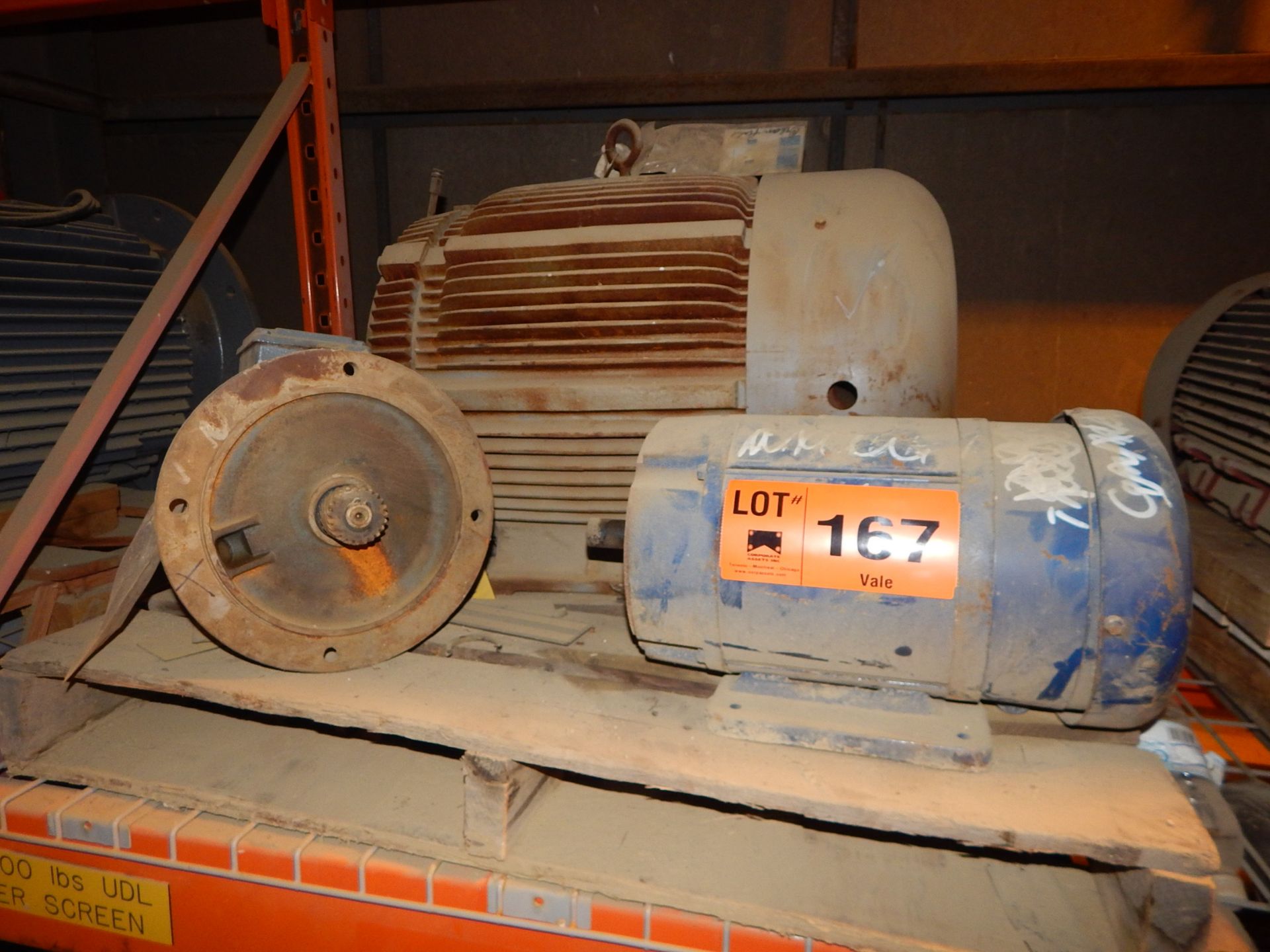 LOT/ ELECTRIC MOTORS (LOCATED AT STOBIE MINE)