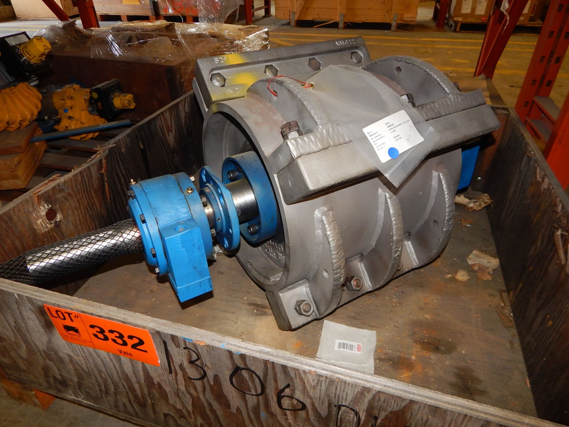 LOT/ CONTENTS OF SKID CONSISTING OF CRUSHER ROTOR MOTOR (LOCATED AT CMD WAREHOUSE)