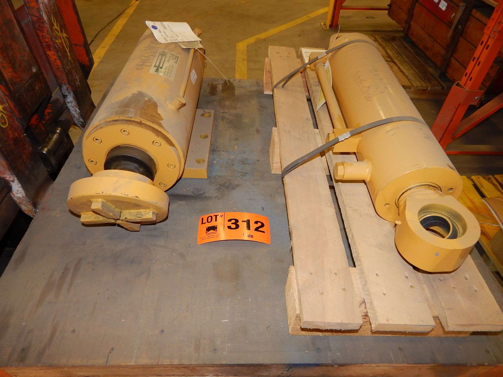 LOT/ CONTENTS OF SKID CONSISTING OF LINEAR ACTUATING CYLINDER ASSEMBLY (LOCATED AT CMD WAREHOUSE)