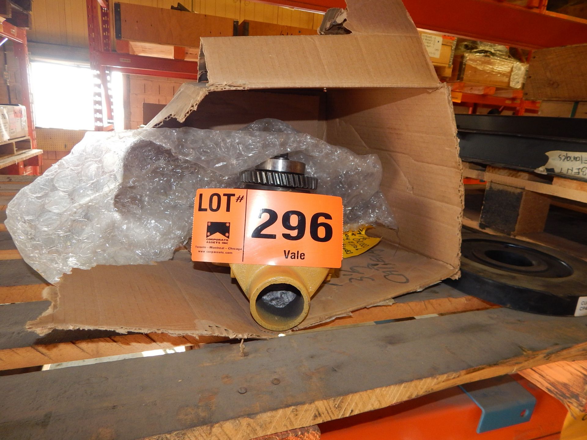 LOT/ CONTENTS OF SKID CONSISTING OF WATER PUMP FOR SCOOP TRANS 6000L (LOCATED AT CMD WAREHOUSE)