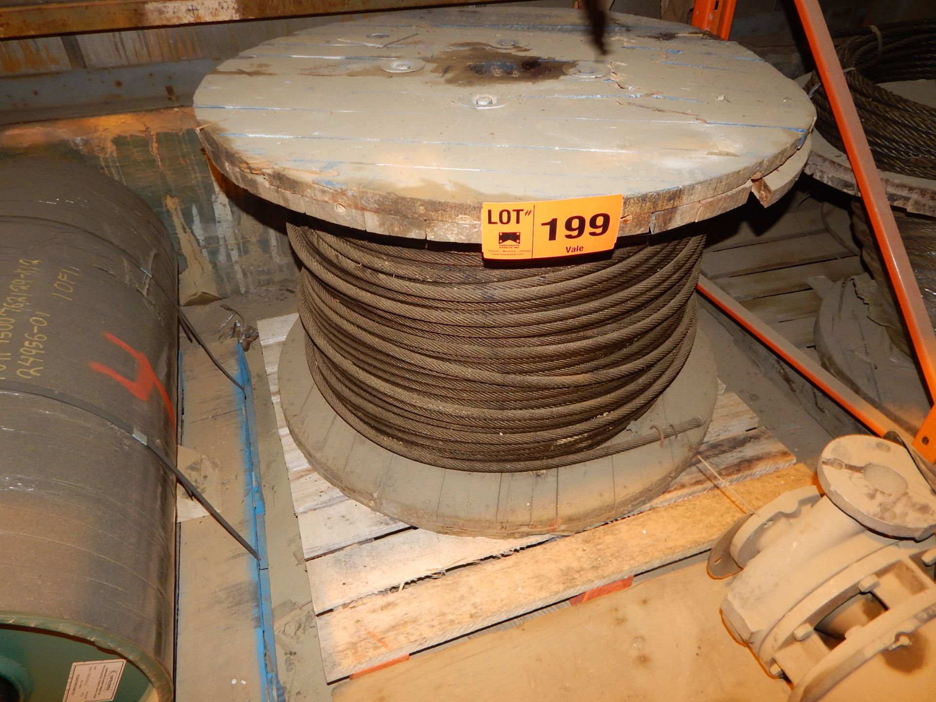 3/4" STEEL CABLE (LOCATED AT STOBIE MINE)