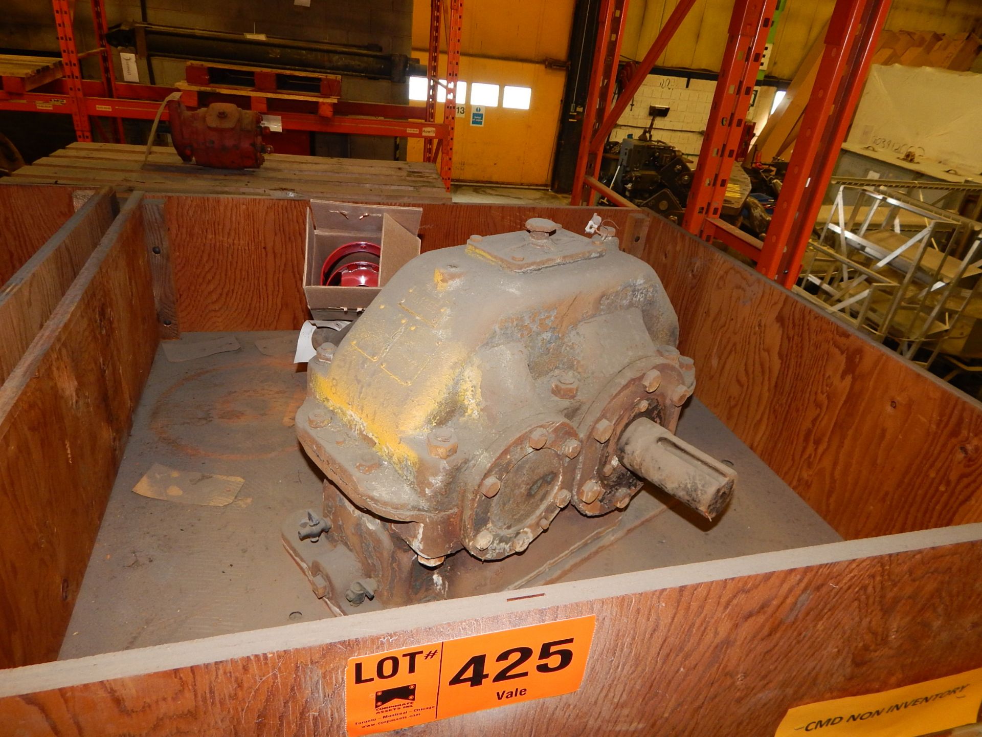 GEAR BOX (LOCATED AT CMD WAREHOUSE)