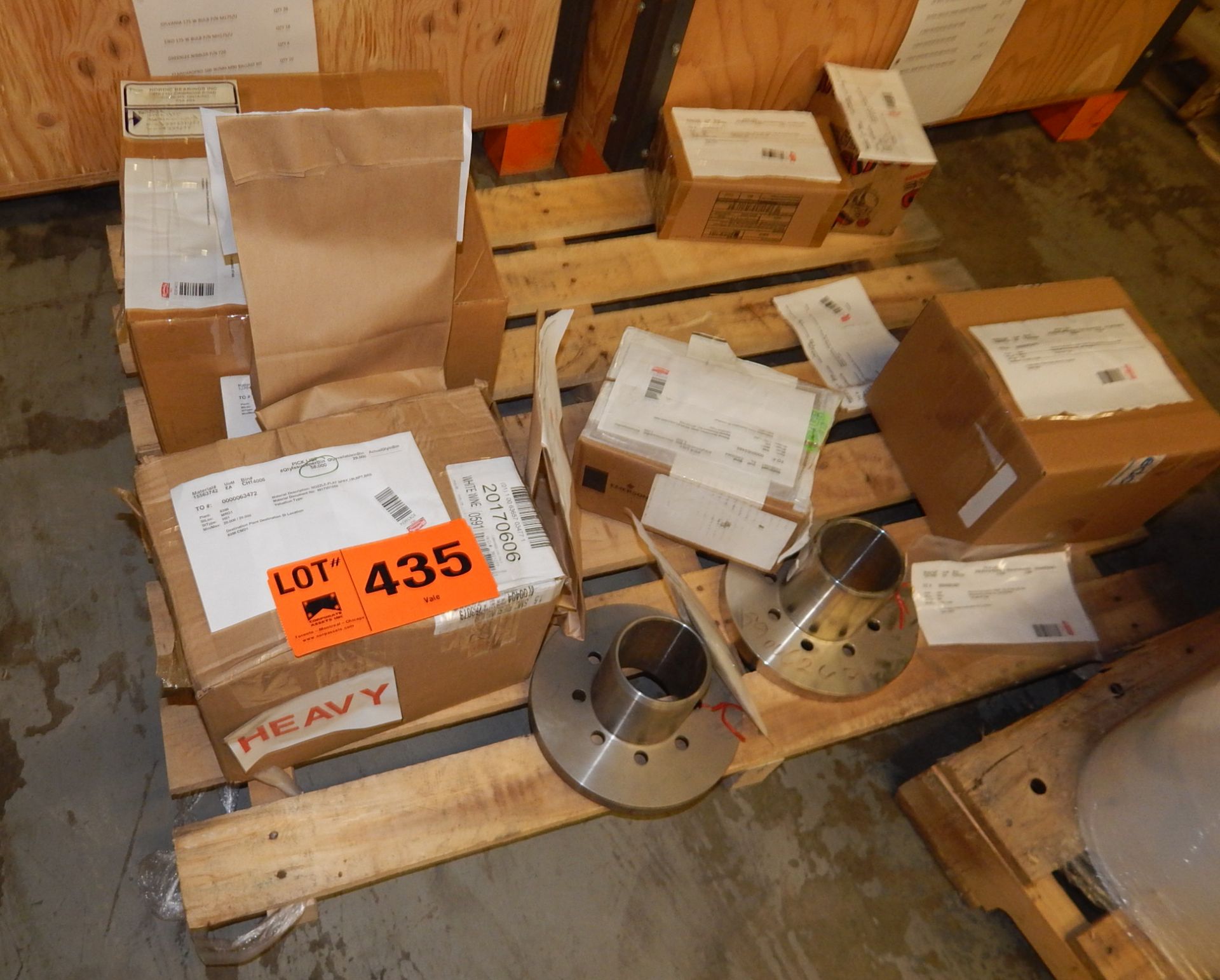 LOT/ PUMP PARTS (LOCATED AT CMD WAREHOUSE HYDRAULIC ROOM)