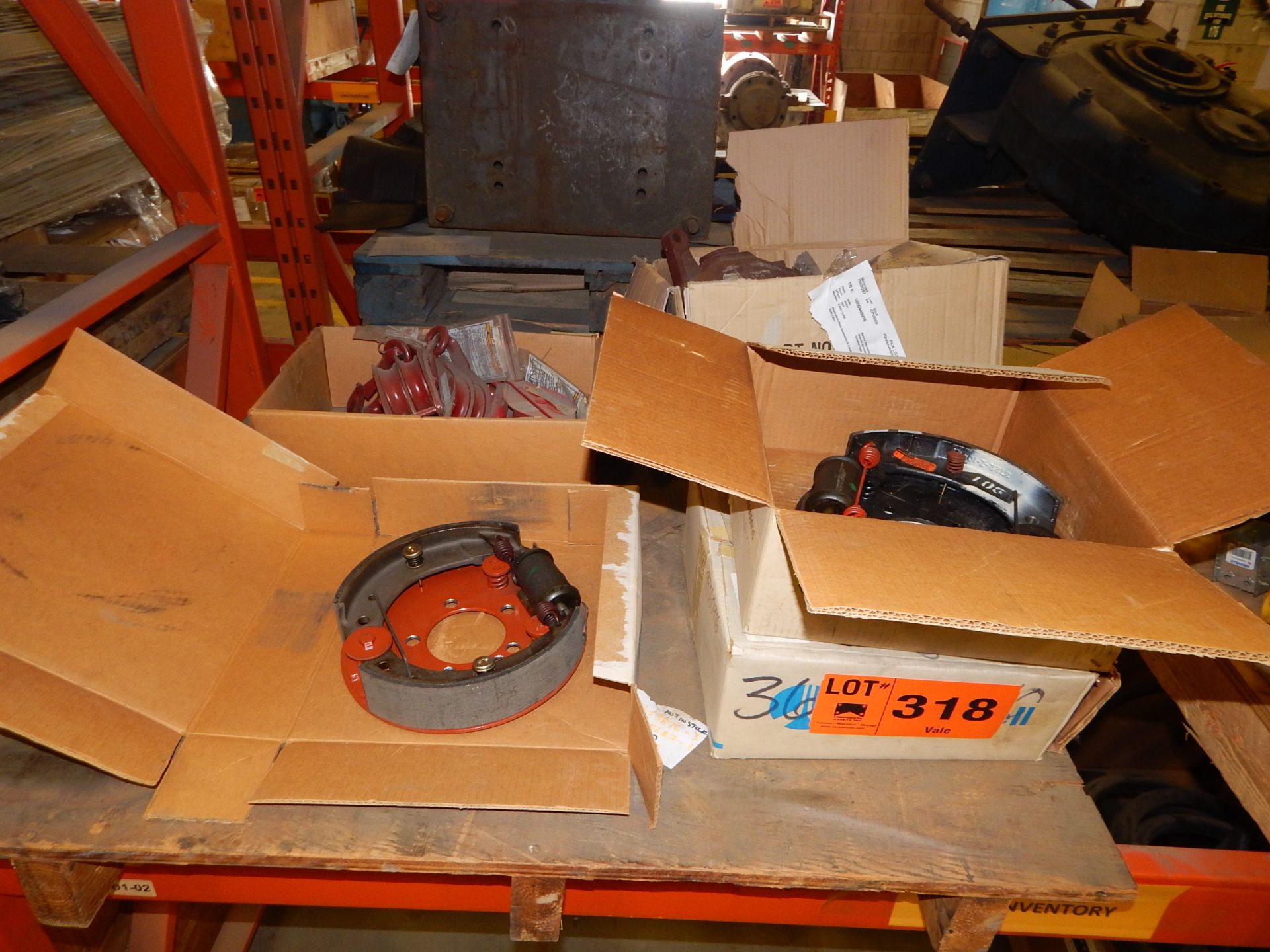 LOT/ CONTENTS OF SKID CONSISTING OF DRUM BRAKE ASSEMBLY (LOCATED AT CMD WAREHOUSE)