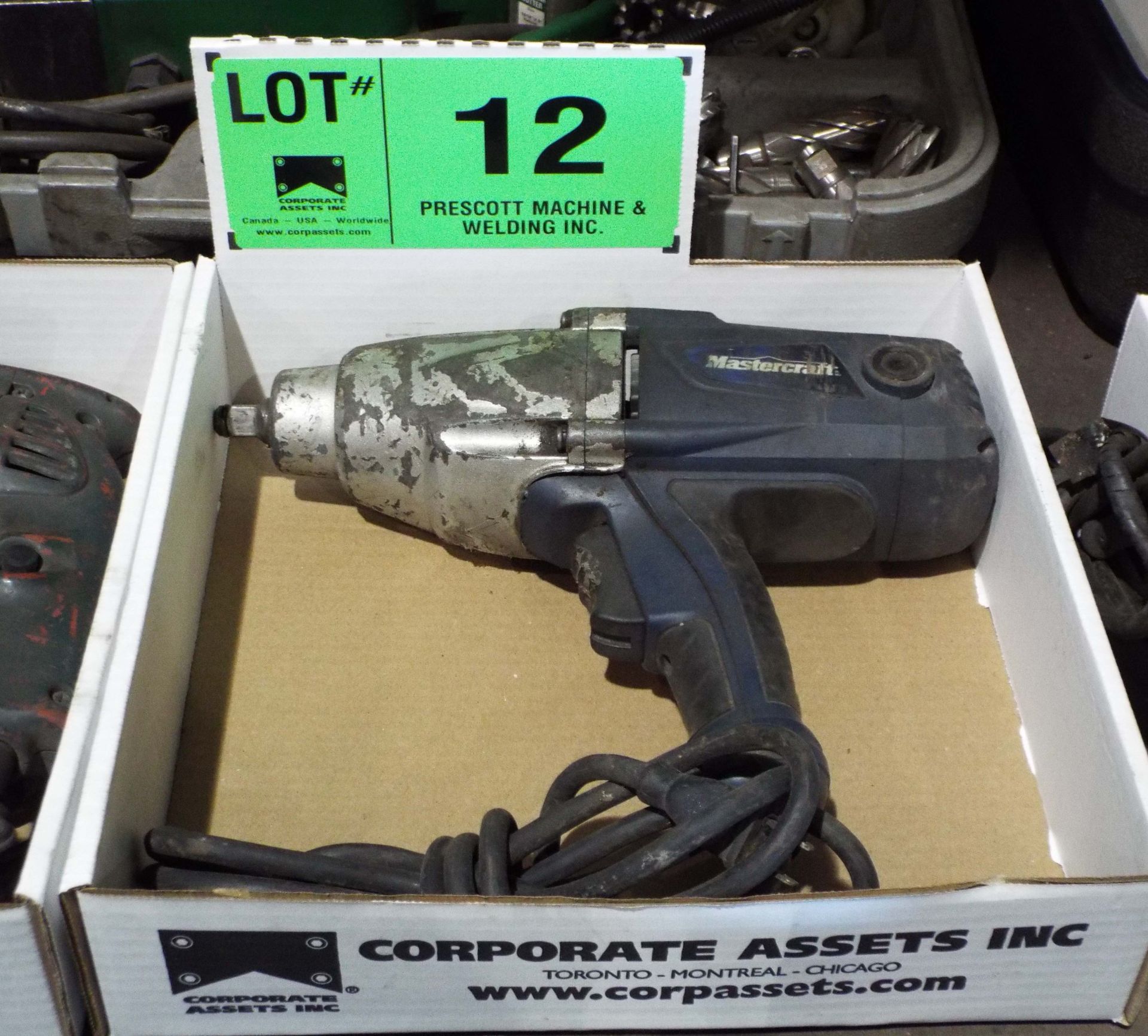 MASTERCRAFT 1/2" ELECTRIC IMPACT GUN