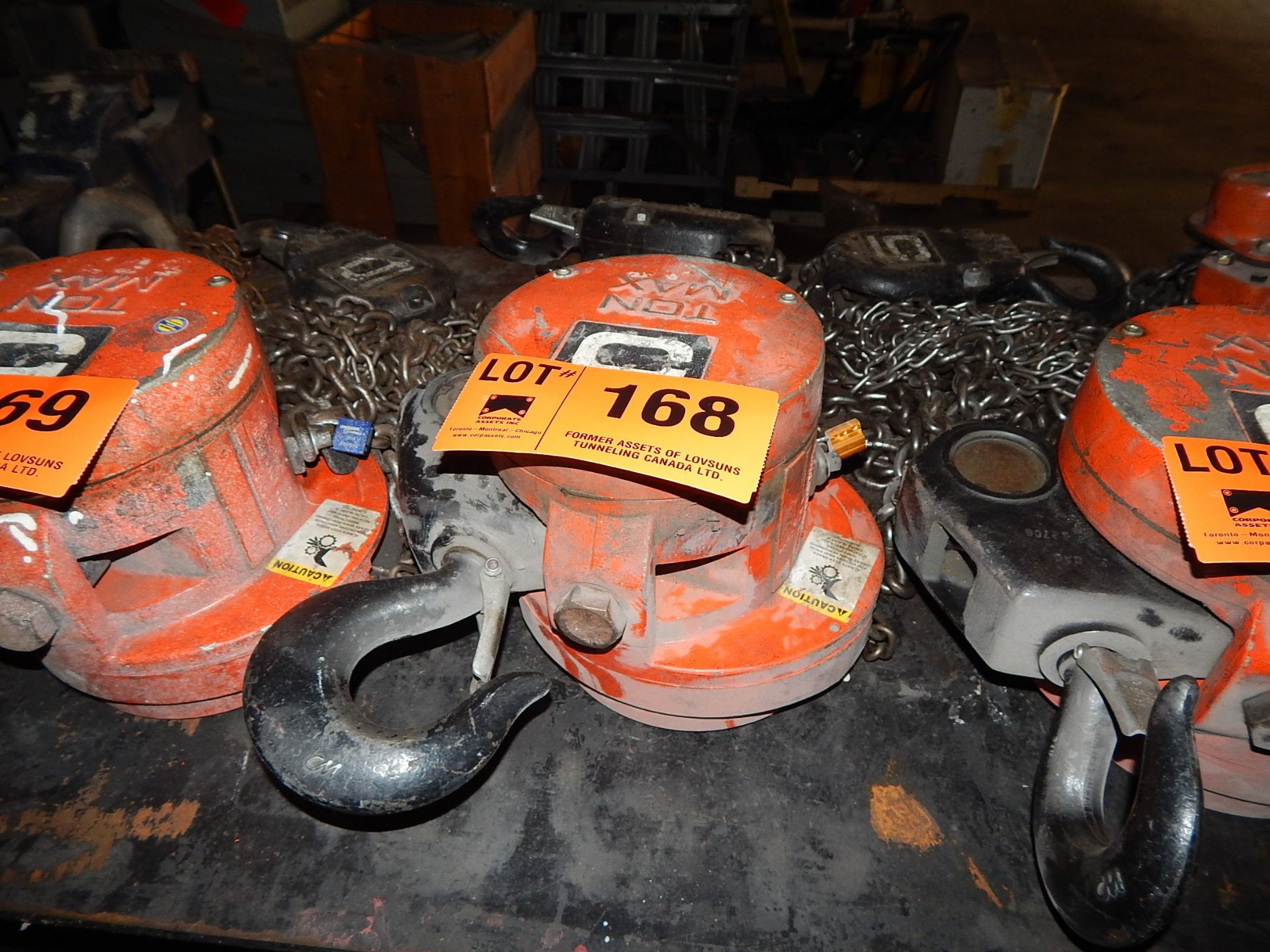 CM 5 TON CHAIN HOIST