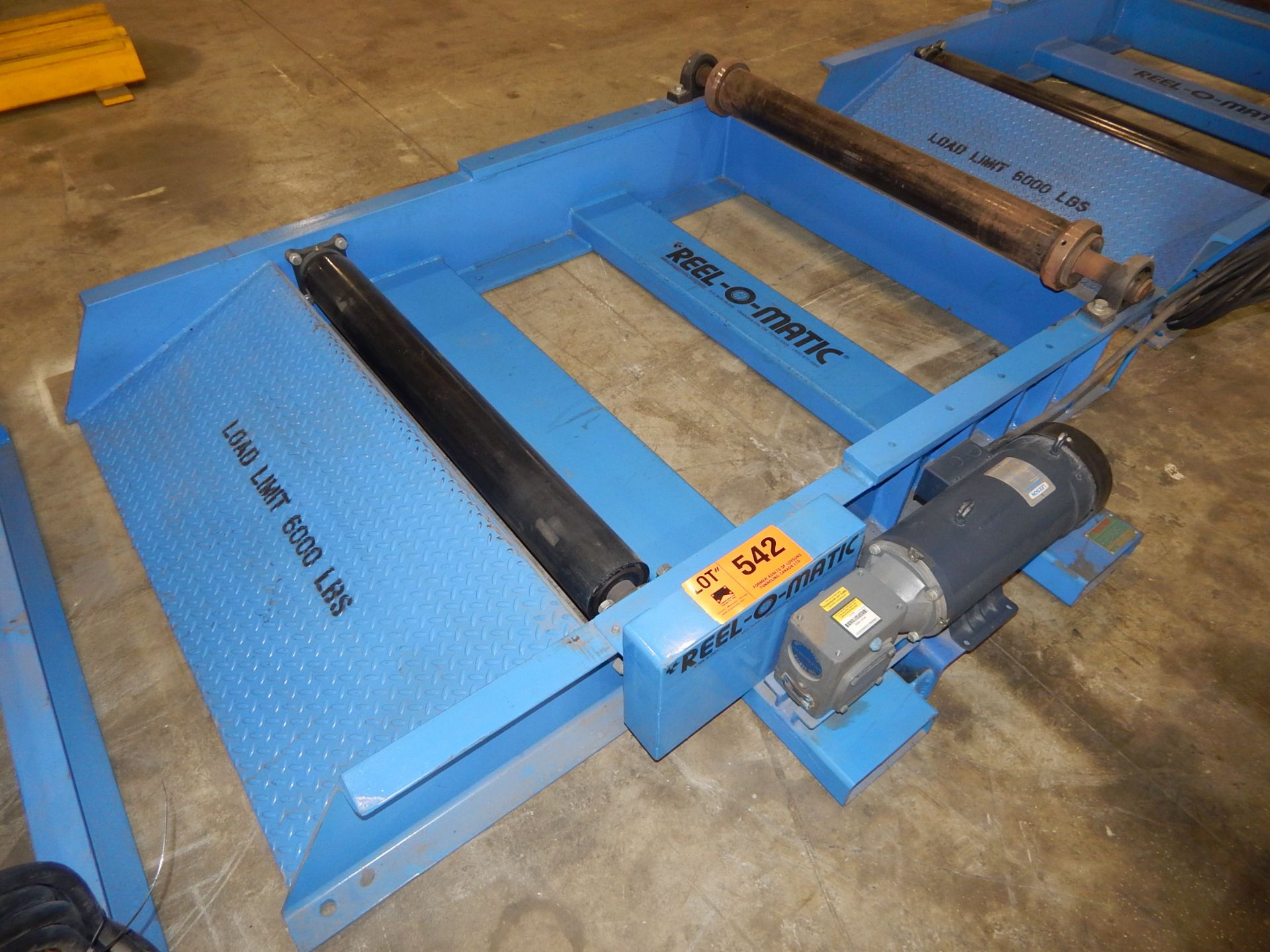 REEL-O-MATIC SP PRR10 6,000 LBS CAPACITY POWERED REEL HANDLING UNITS