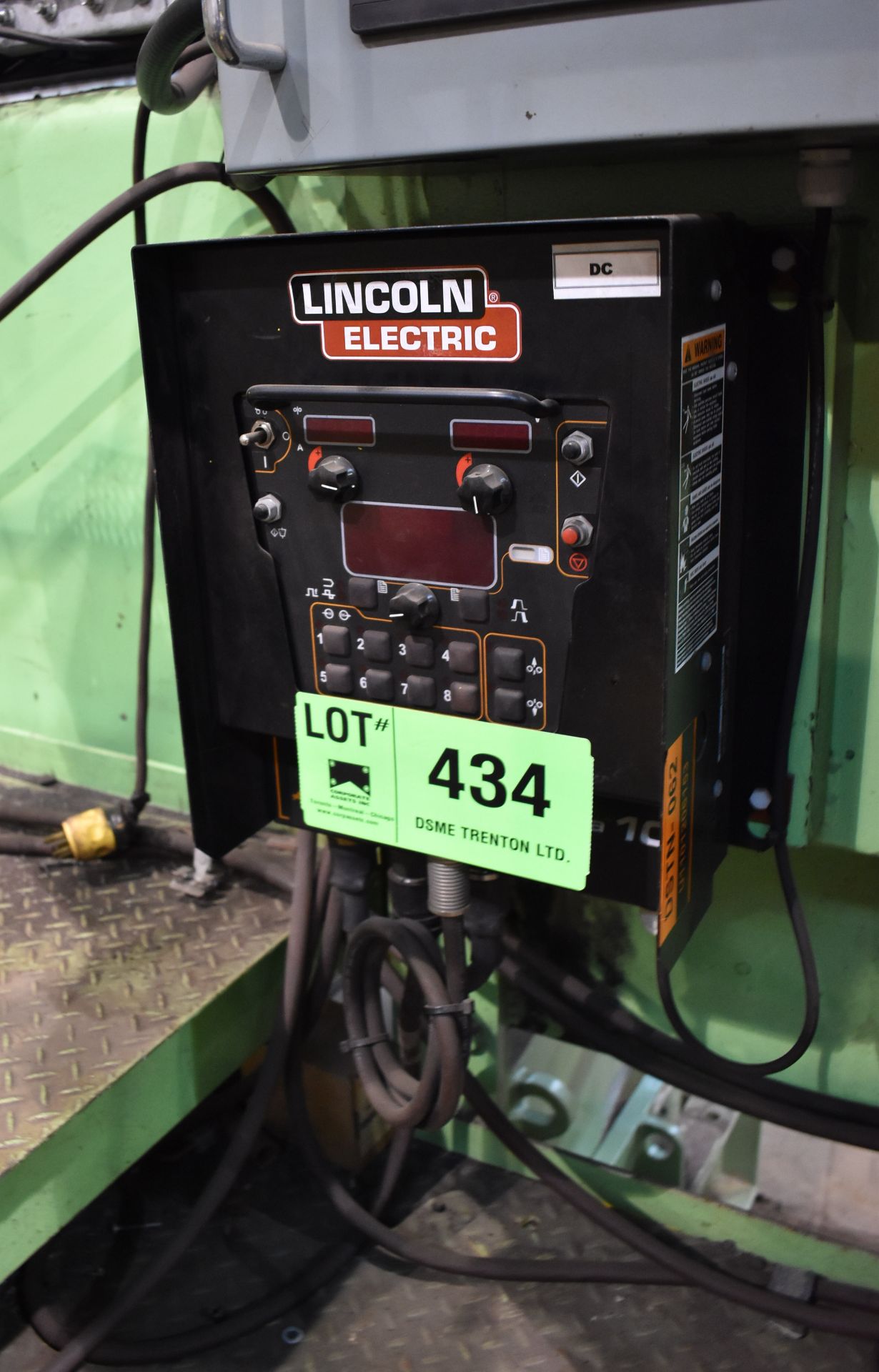 LINCOLN ELECTRIC MAXSA10 DIGITAL PROGRAMMABLE CONTROL (CI) [RIGGING FEE FOR LOT# 434 - $100 USD +