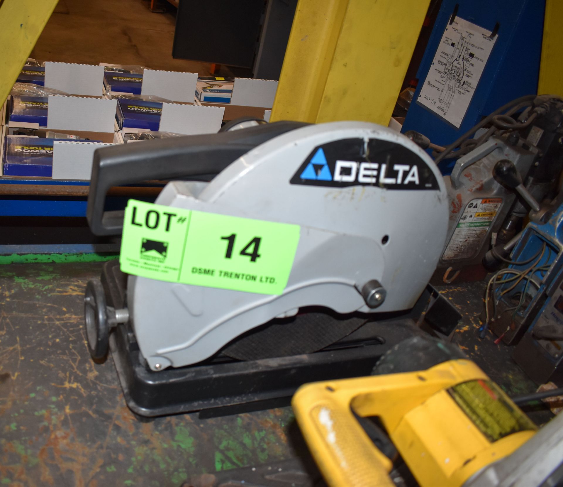 DELTA 10" ABRASIVE CHOP SAW