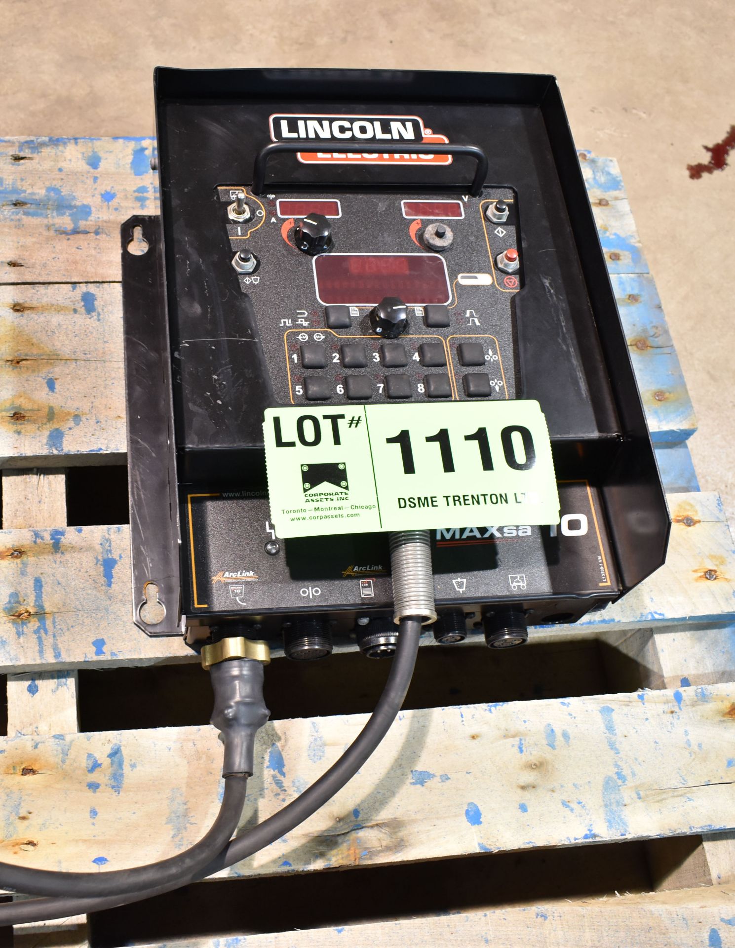 LINCOLN ELECTRIC MAXSA10 DIGITAL PROGRAMMABLE CONTROL