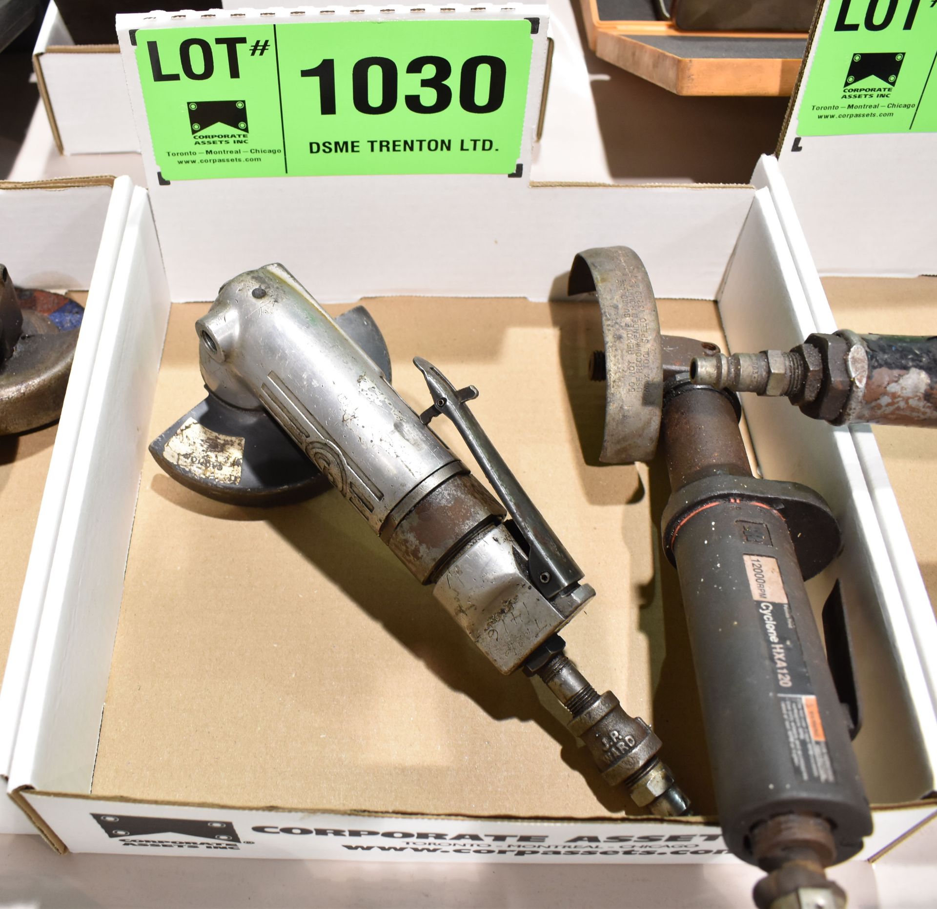 LOT/ PNEUMATIC GRINDERS