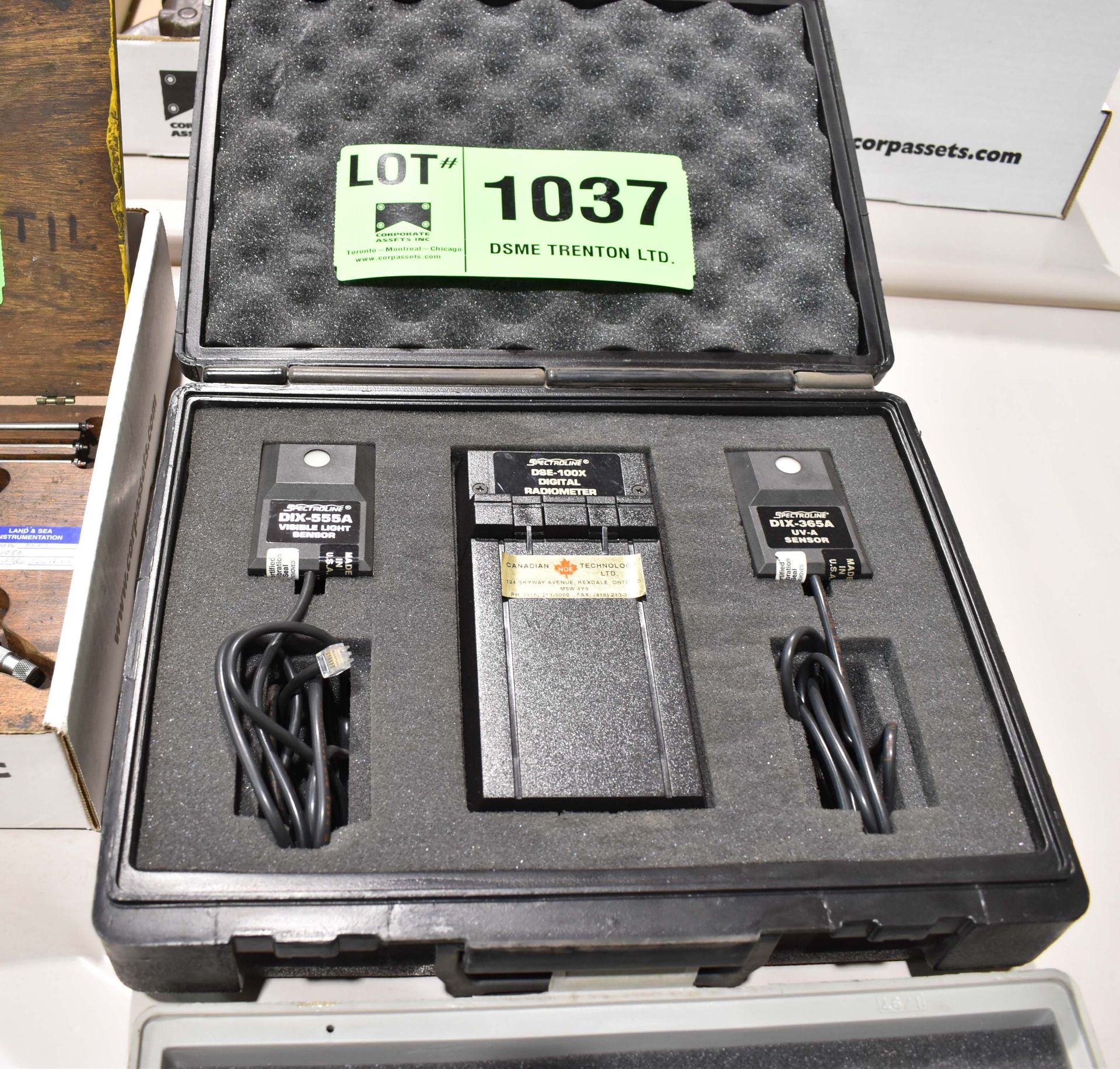 SPECTROLINE DSE-100X DIGITAL RADIOMETER