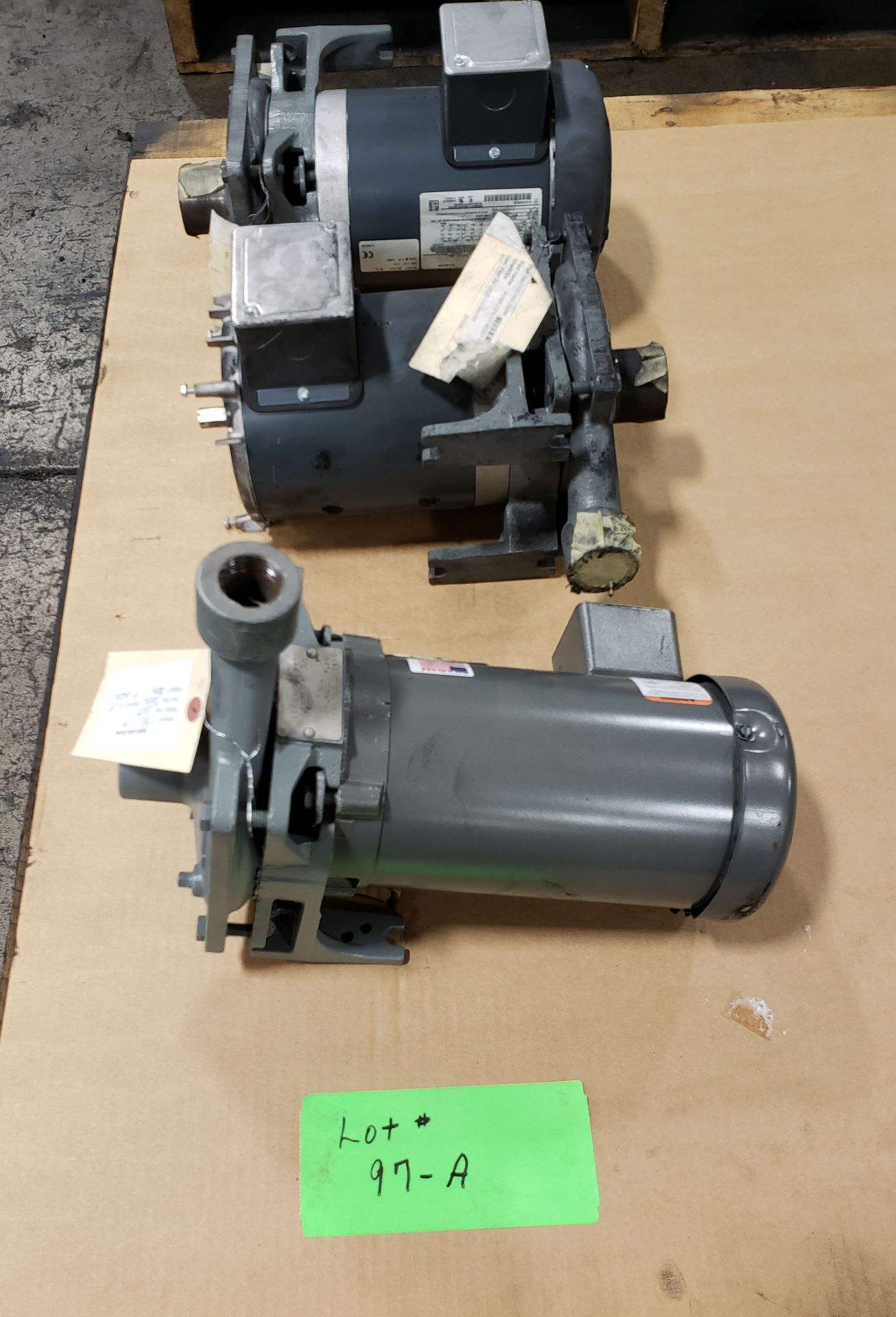 LOT/ EXTRUDER WATER PUMPS