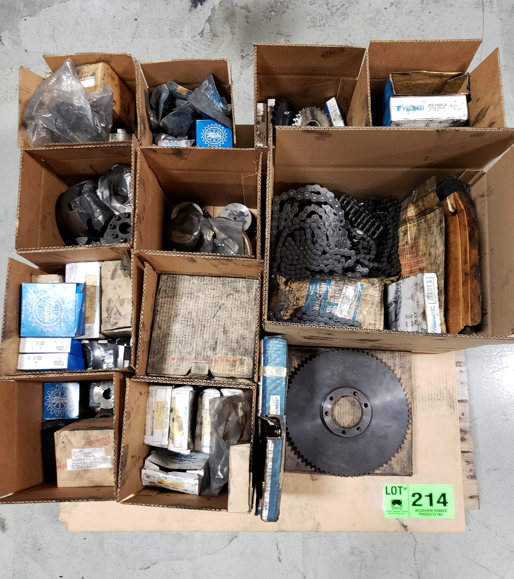 LOT/ CHAIN, SPROCKETS AND COUPLINGS