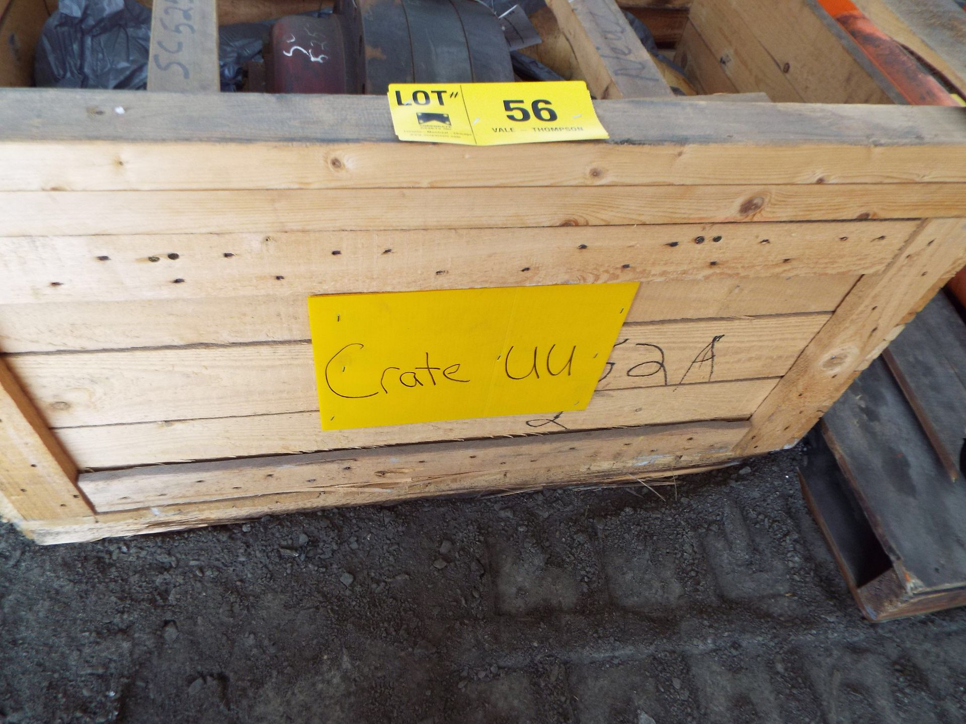 LOT/ CONTENTS OF SKID - (1) 929.1:1 RATIO GEARBOX (CRATE UU) - Image 2 of 2