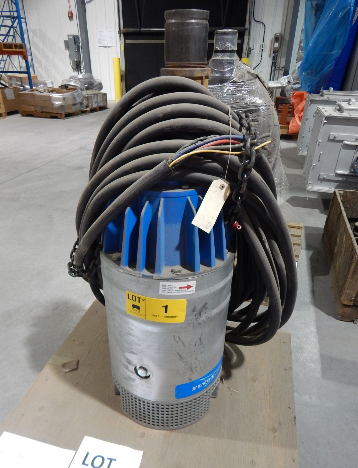 FLYGT 58 HP SUBMERSIBLE PUMP (LOCATED AT AER WAREHOUSE)