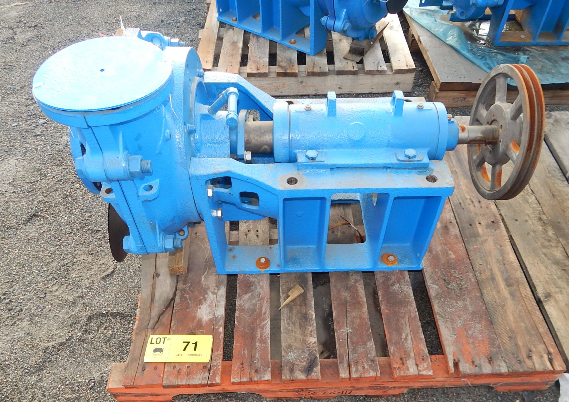 LOT/ 5" X 4" GALIGHER ASH PUMP (LOCATED AT CMD YARD)