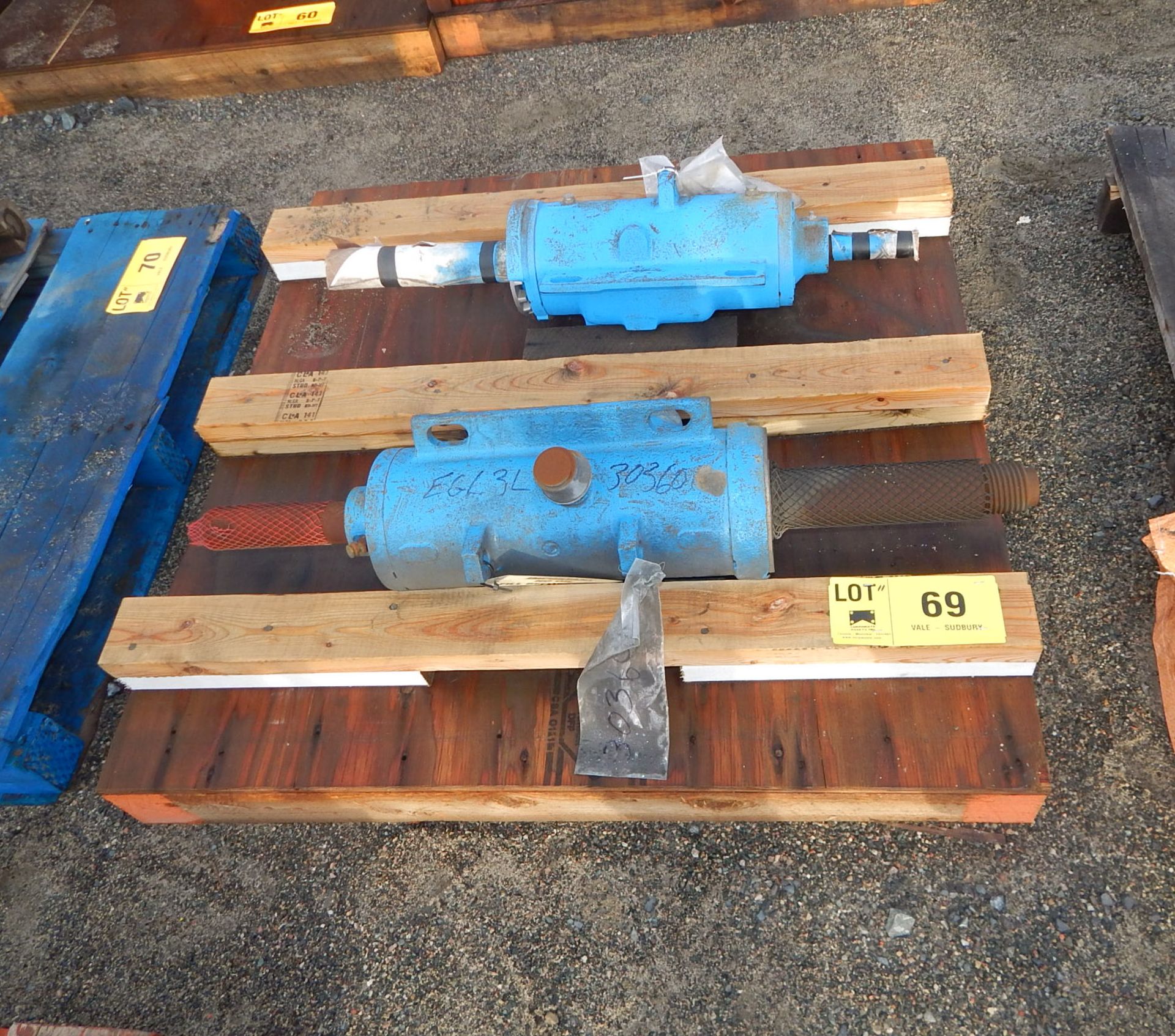 LOT/ GALIGHER ASH PUMP (LOCATED AT CMD YARD)