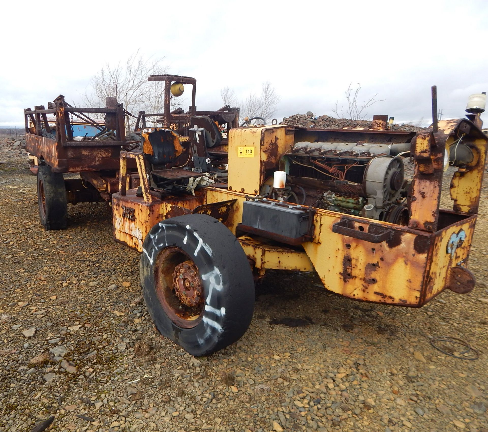 MARCOTTE RAM MOBILE SCISSOR LIFT UTILITY VEHICLE S/N: N/A (PARTS ONLY) (LOCATED AT NORTH MINE)