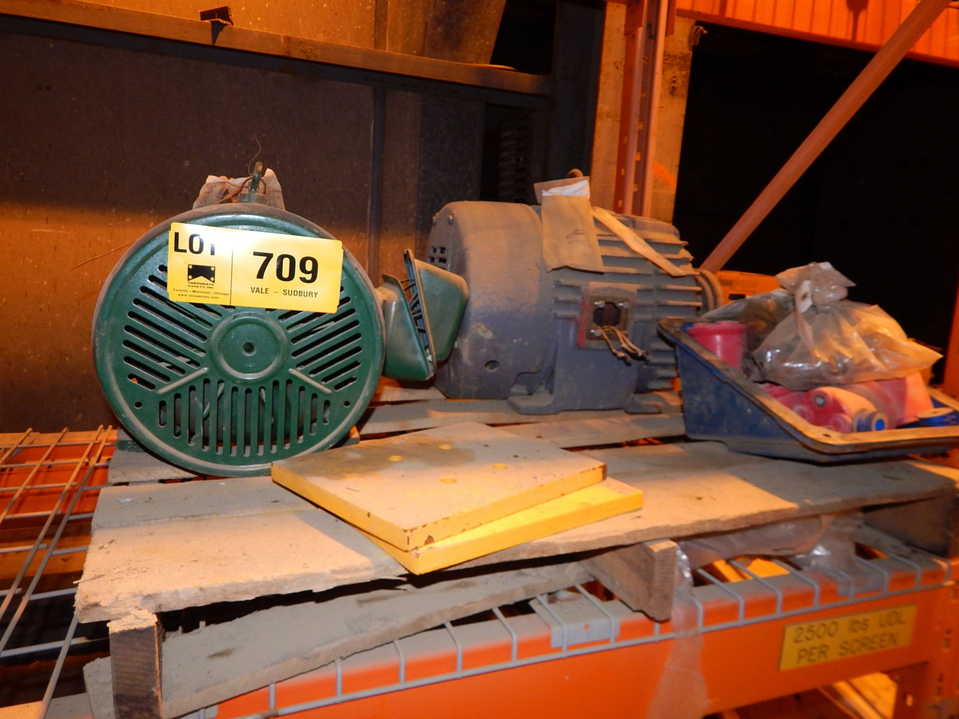 LOT/ ELECTRIC MOTOR (LOCATED AT STOBIE)