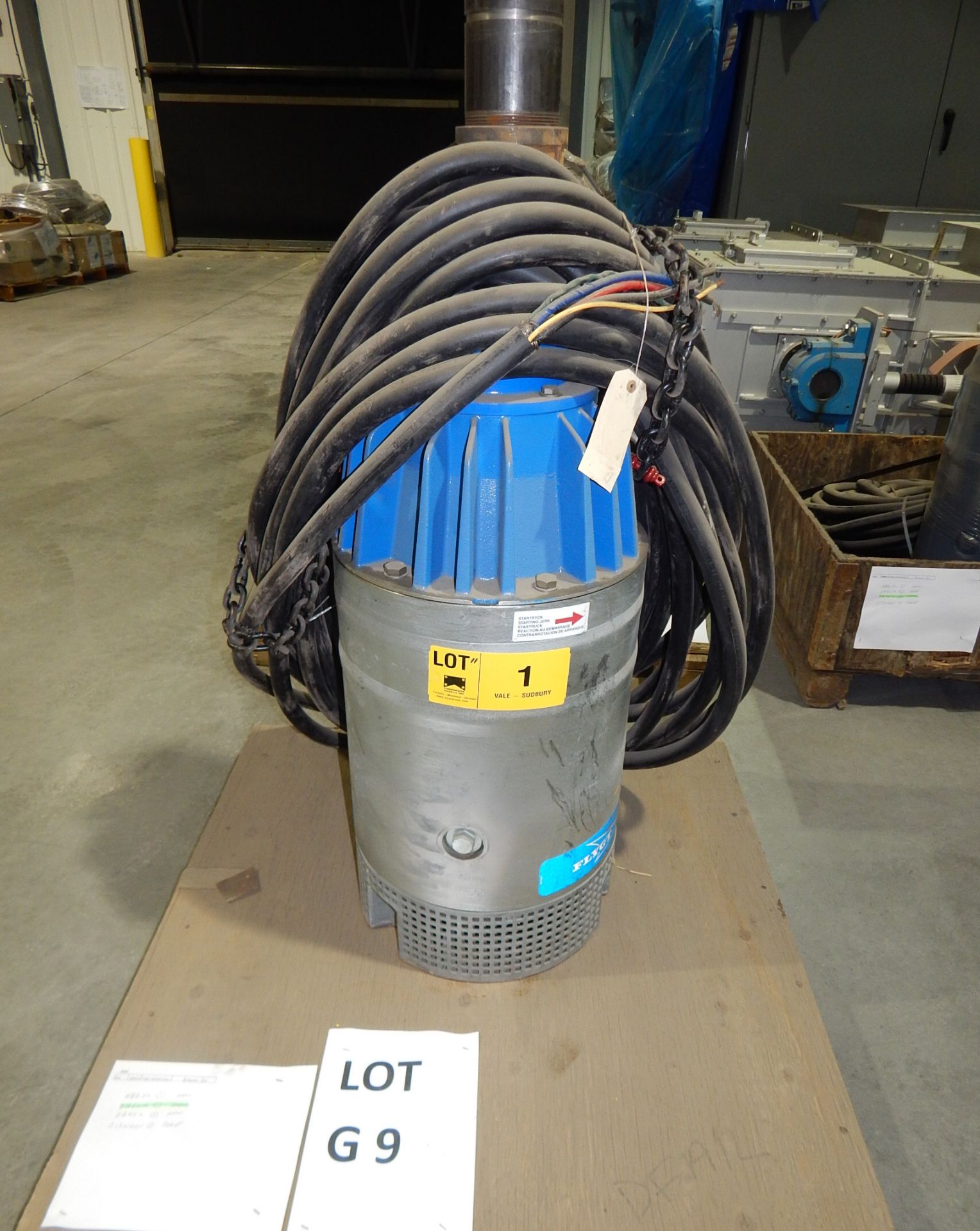 FLYGT 58 HP SUBMERSIBLE PUMP (LOCATED AT AER WAREHOUSE) - Image 2 of 2