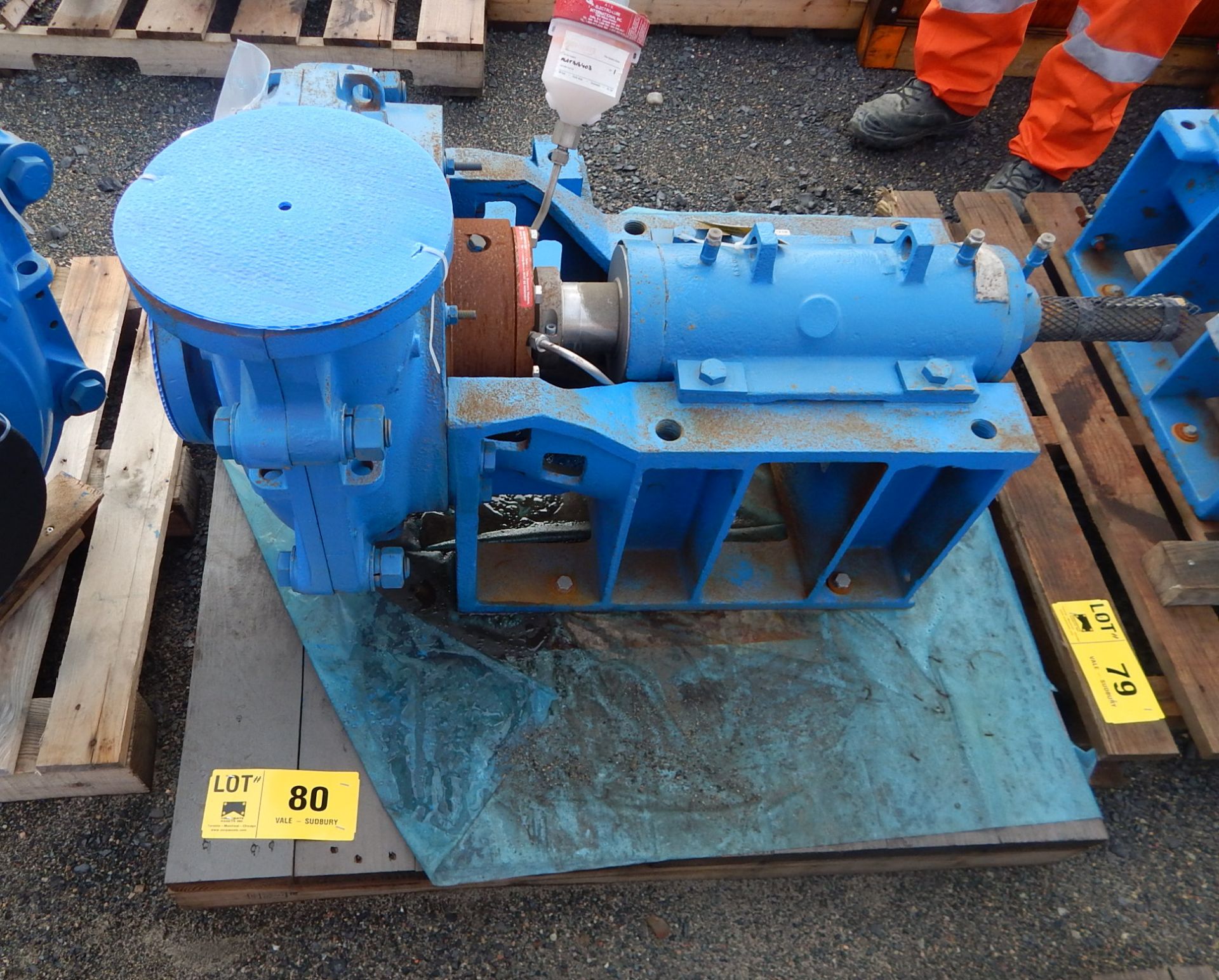 5" X 4" GALIGHER ASH PUMP (LOCATED AT CMD YARD)