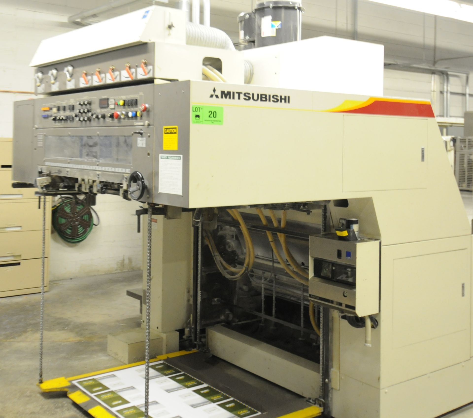 MITSUBISHI (2000) 3FR-5 (5) COLOR, 40"X28" SHEET-FEED OFFSET PERFECTOR PRESS WITH FULLY INTEGRATED - Image 2 of 13