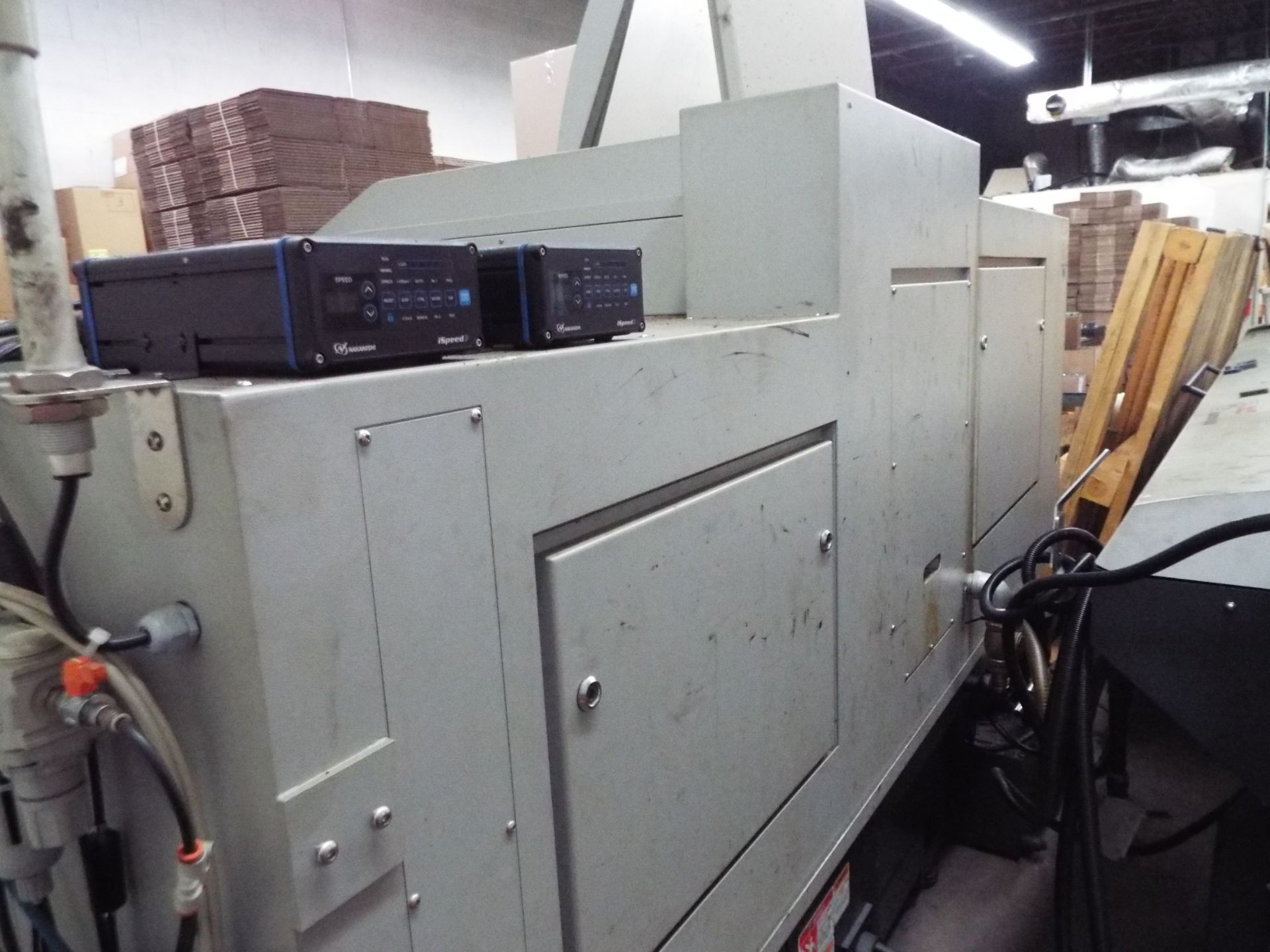 HANWHA (2014) XD38II HIGH HORSEPOWER, HIGH EFFICIENCY CNC AUTOMATIC LATHE WITH FANUC SERIES 32I- - Image 2 of 12