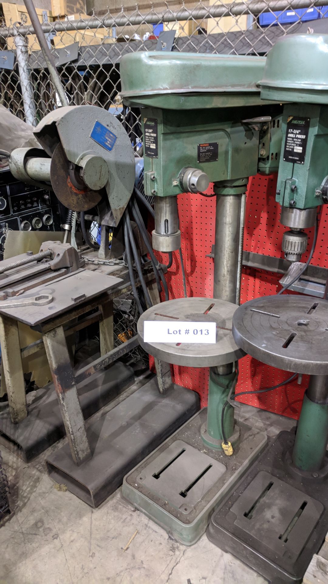 REXON (1998) RDM-250F HEAVY DUTY FLOOR TYPE DRILL PRESS, S/N N/A (NOT IN SERVICE)