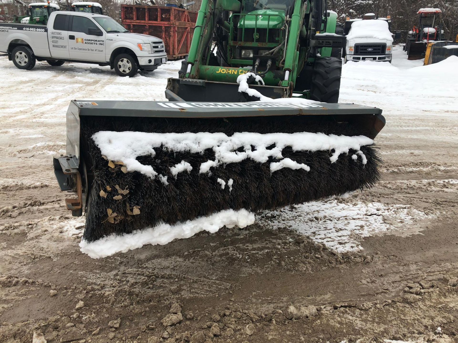 JOHN DEERE (2012) 6430 TRACTOR WITH JD 4.5L ENGINE, 4WD, JOHN DEERE H340 HYDRAULIC LOADER - Image 5 of 11