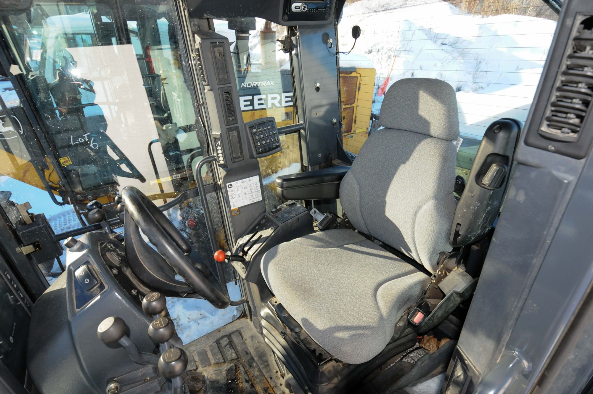 JOHN DEERE (DELIVERED BY NORTRAX IN 2012, MFG YEAR 2007) 670D MOTOR GRADER, APPROX. 1,910 HRS - Image 13 of 13