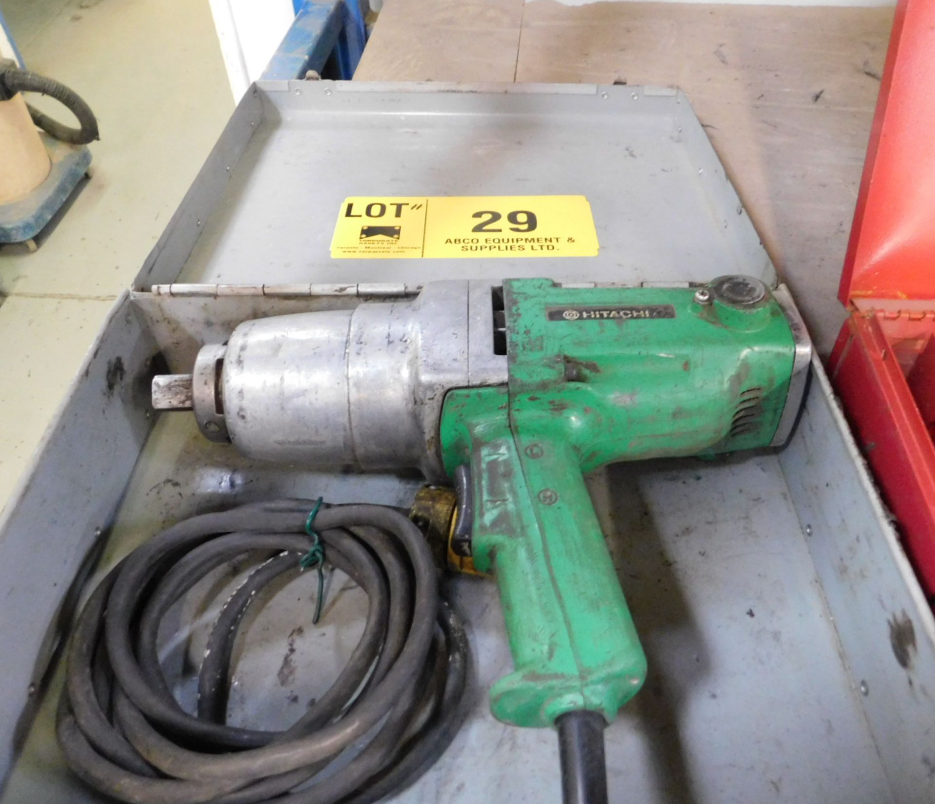 HITACHI 3/4" DRIVE ELECTRIC IMPACT GUN