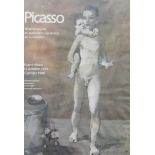 Picasso poster dated 1979 to 1980,