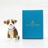 Royal Crown Derby charity paperweight entitled "Colin the Puppy",