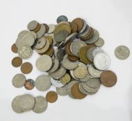 Quantity of foreign coinage and notes (1 box)