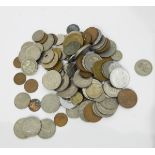 Quantity of foreign coinage and notes (1 box)