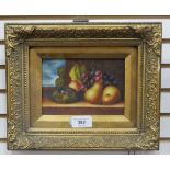 LOT WITHDRAWN Reproduction oil on board Still life,