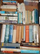 Quantity of books on various subjects, including the Middle East, history,