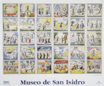 Museo de San Isidro poster, 20th century, 53.5cm x 66.