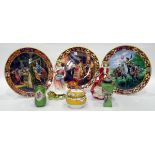 Quantity of Royal Doulton porcelain figures to include 'Top O'The Hill', 'Country Love',